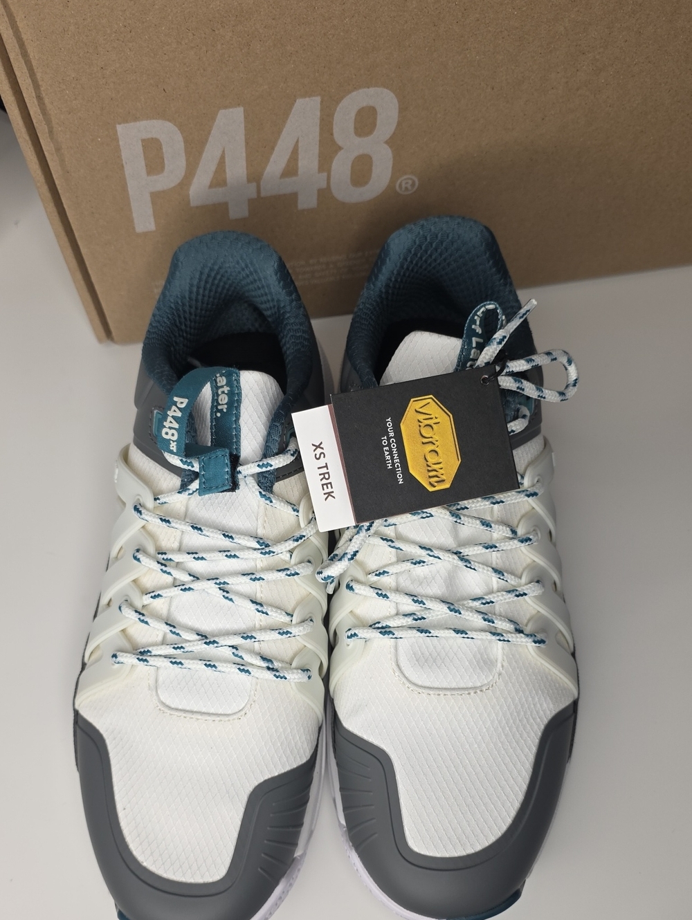 363 - P448 Court Sneakers Gun Grey Blue Size 42